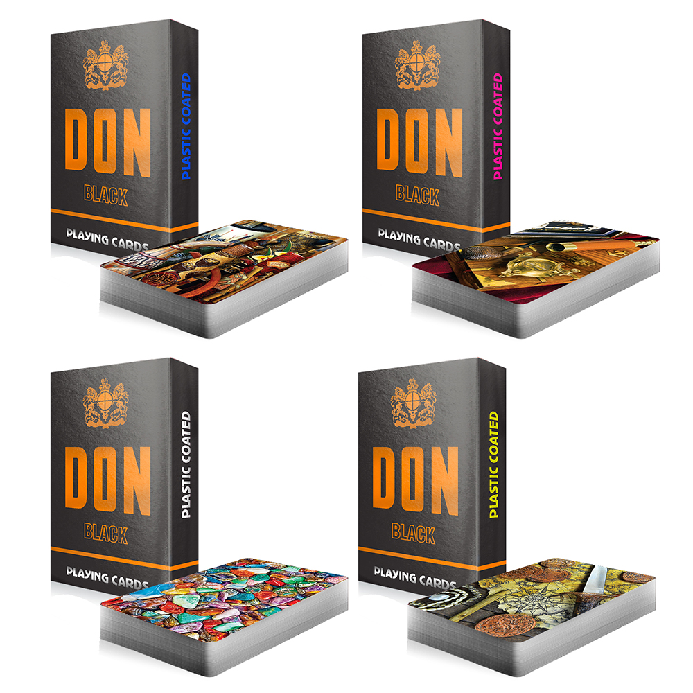 DON Black playing cards